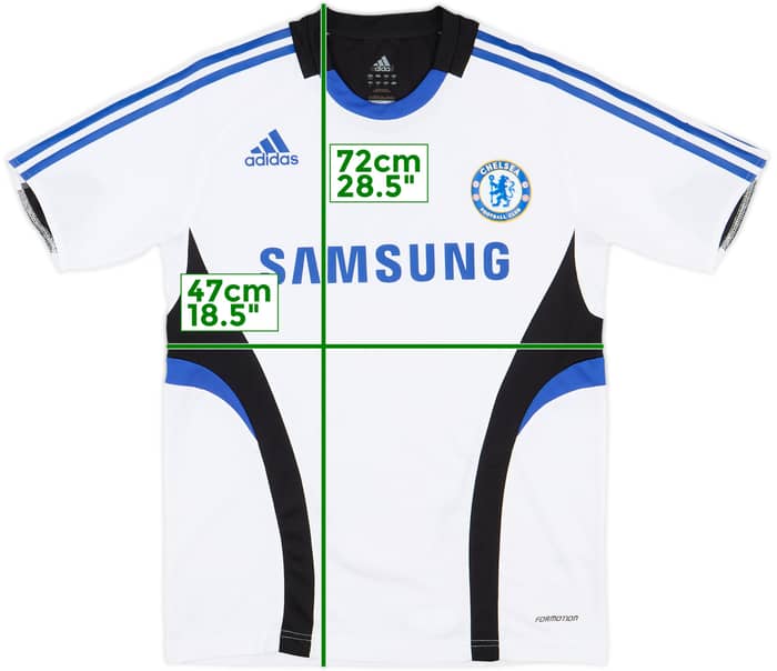 2008-09 Chelsea adidas Training Shirt - 8/10 - (M)