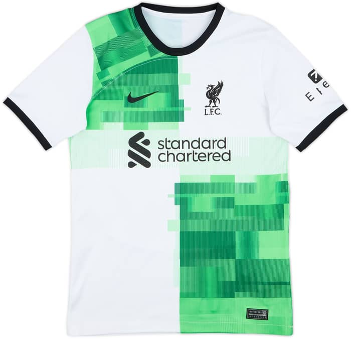 2023-24 Liverpool Away Shirt Szoboszlai #8 - 6/10 - (L.Boys)
