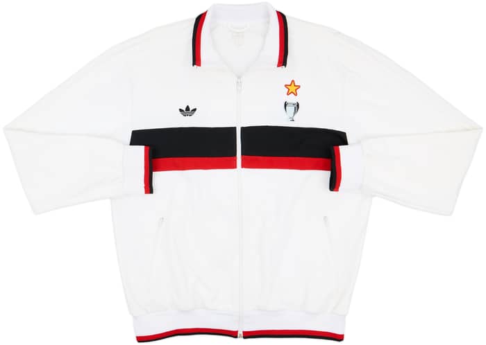 2007-08 AC Milan adidas Originals Retro Track Jacket - 7/10 - (XL)