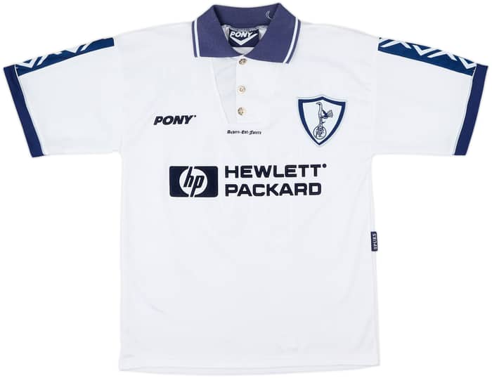 1995-97 Tottenham Home Shirt Sheringham #10 - 9/10 - (M)