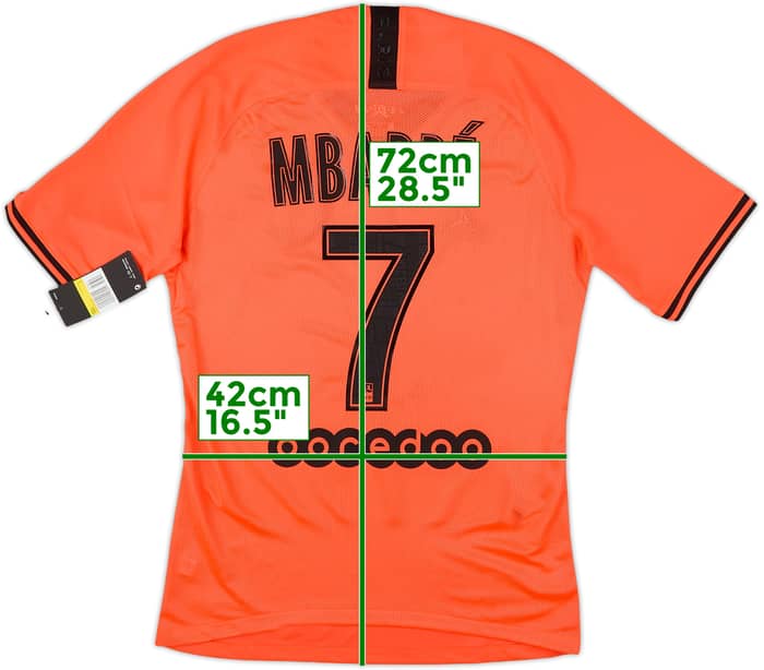 2019-20 Paris Saint-Germain Away Shirt Mbappe #7 (S)