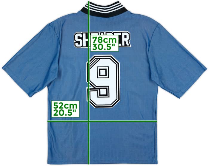 1996-97 Newcastle Away Shirt Shearer #9 (M)