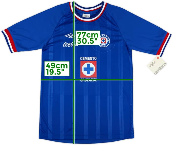 2010-11 Cruz Azul Home Shirt (M)