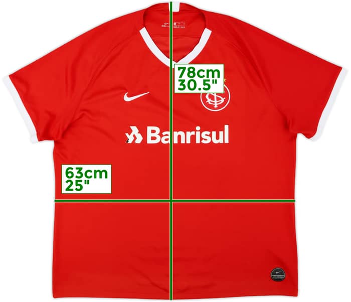 2019 Internacional Home Shirt - 7/10 - (XXL)