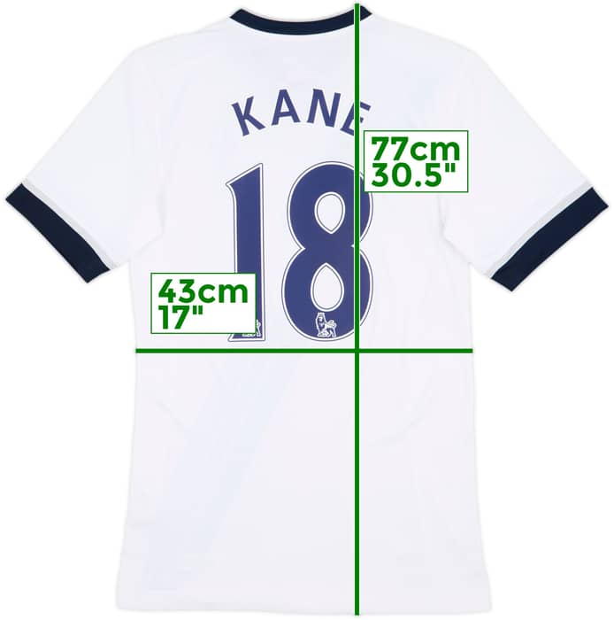 2014-15 Tottenham Home Shirt Kane #18 - 9/10 - (S)