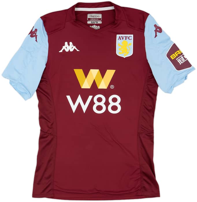 2019-20 Aston Villa Authentic Home Shirt Grealish #10 - 8/10 - (S)