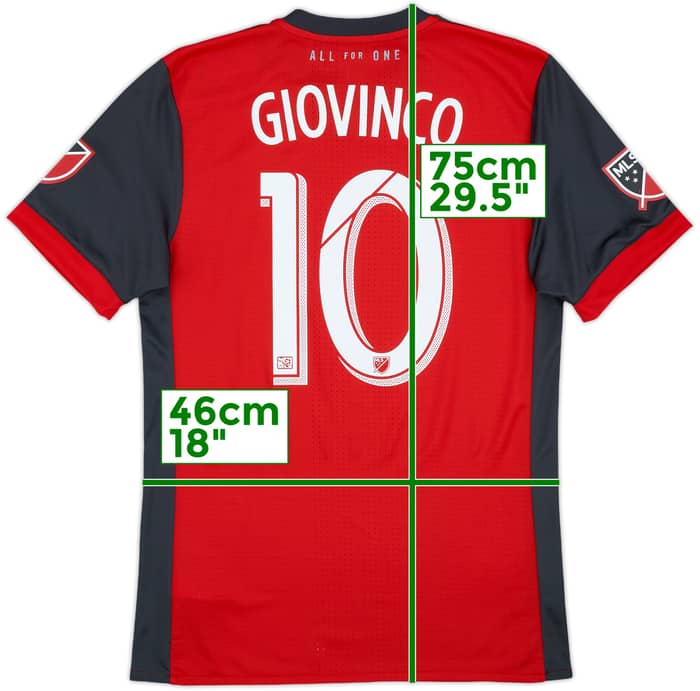 2017 Toronto FC Authentic Home Shirt Giovinco #10 (M)