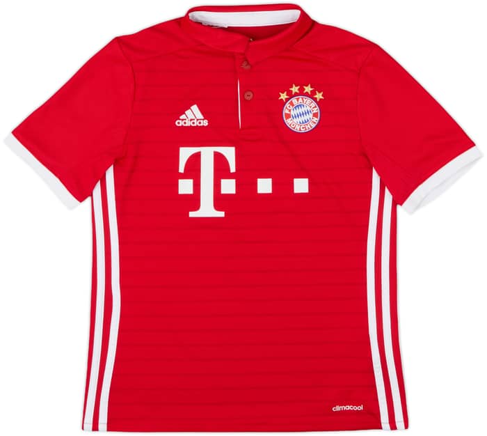 2016-17 Bayern Munich Home Shirt Thiago #6 - 8/10 - (M.Boys)