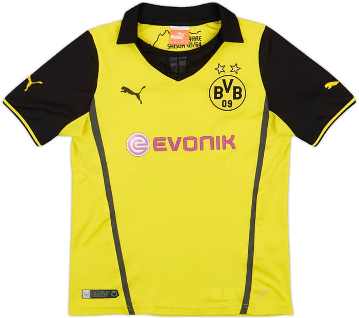2013-14 Dortmund CL Home Shirt - 8/10 - (M.Boys)
