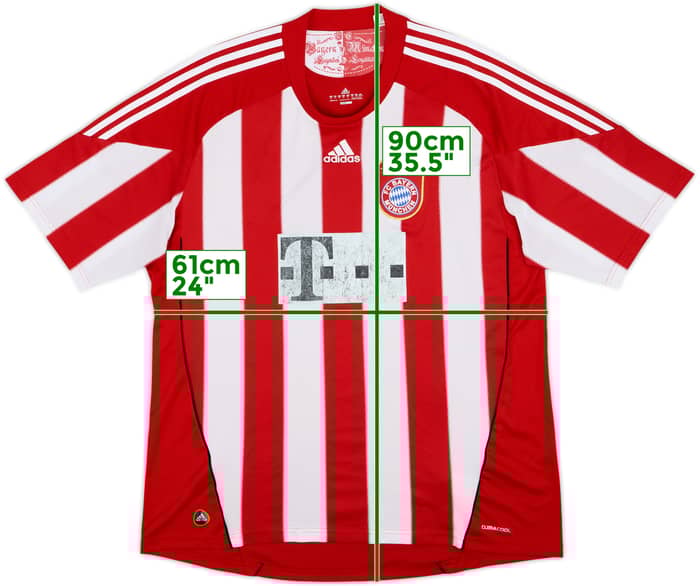 2010-11 Bayern Munich Home Shirt - 5/10 - (XXL)