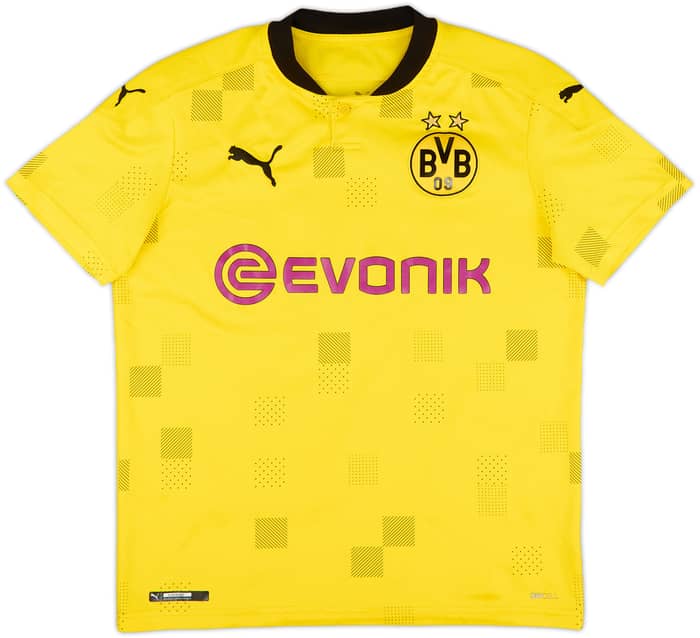 2020-21 Borussia Dortmund European Home Shirt Bellingham #22 - 6/10 - (L.Boys)