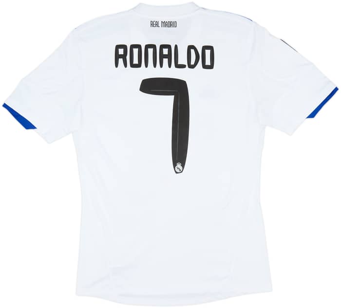 2010-11 Real Madrid Home Shirt Ronaldo #7 - 8/10 - (M)