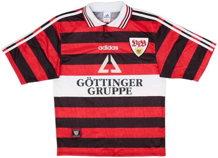 1997-98 Stuttgart Signed Away Shirt - 8/10 - (S)