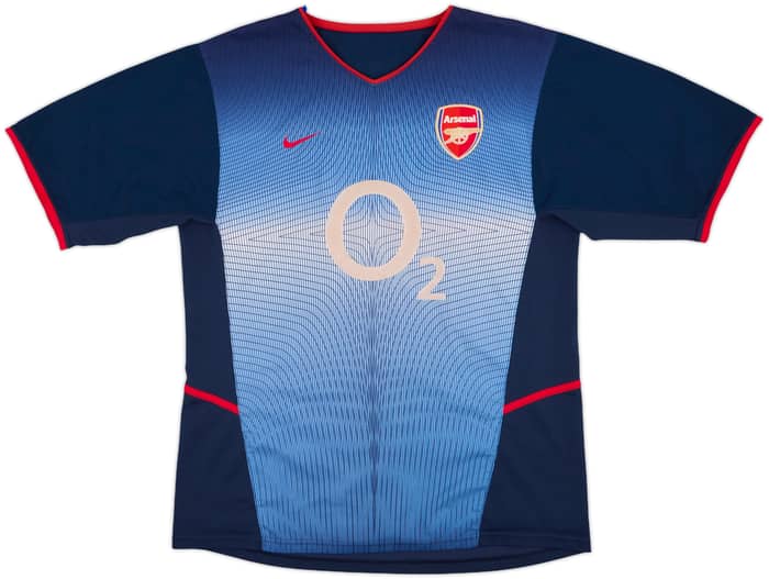 2002-04 Arsenal Away Shirt Henry #14 - 8/10 - (L)