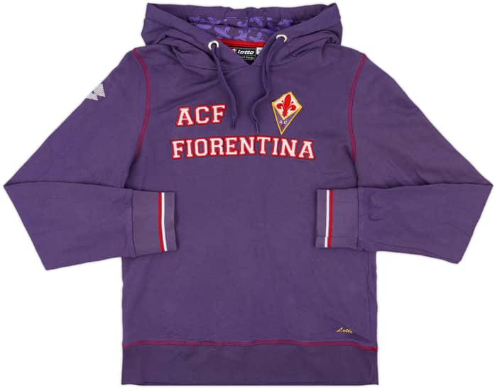 2007-08 Fiorentina Lotto Hooded Top - 7/10 - (XL)