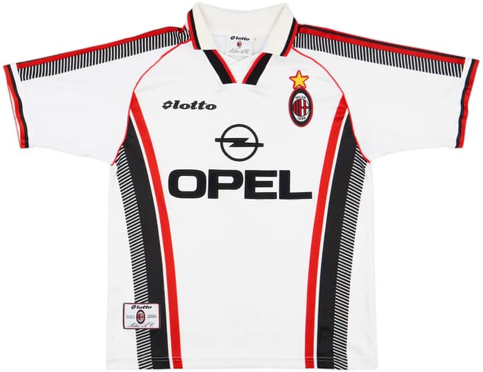1997-98 AC Milan Away Shirt - 8/10 - (M)