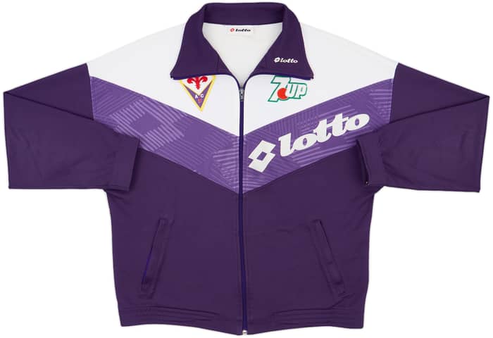 1992-93 Fiorentina Lotto Track Jacket - 8/10 - (L)