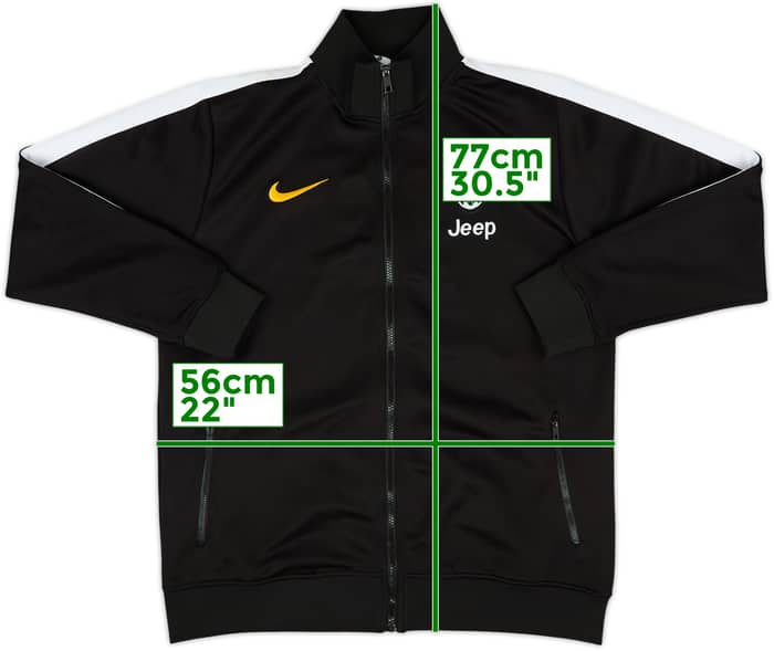 2008-09 Juventus Nike Track Jacket - 8/10 - (XL)