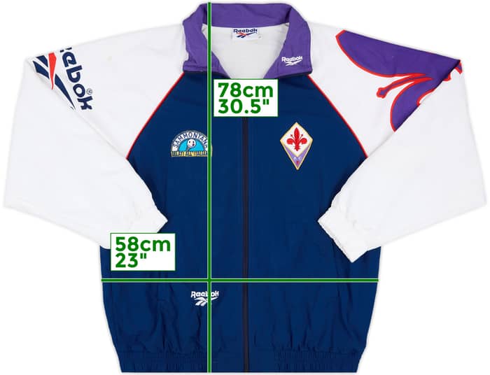 1995-97 Fiorentina Reebok Track Jacket - 5/10 - (XL)
