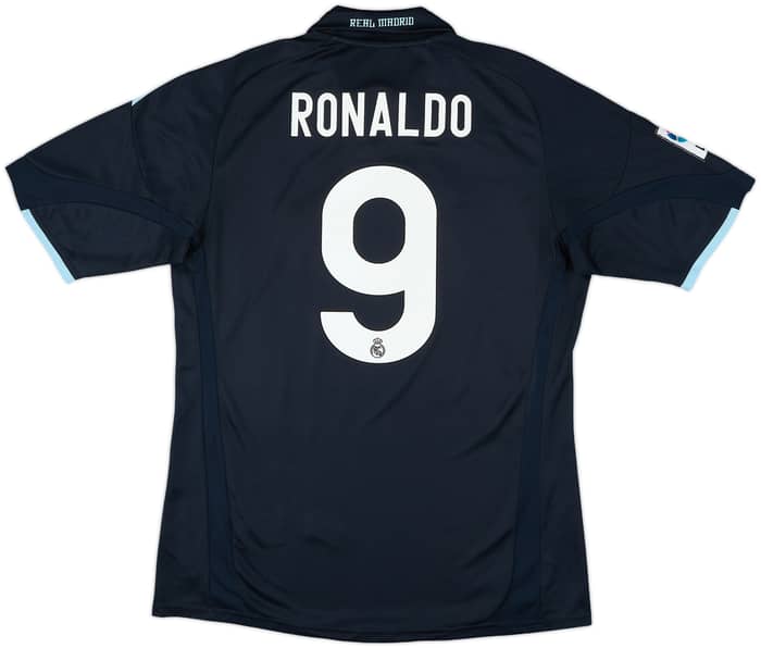 2009-10 Real Madrid Away Shirt Ronaldo #9 - 8/10 - (L)