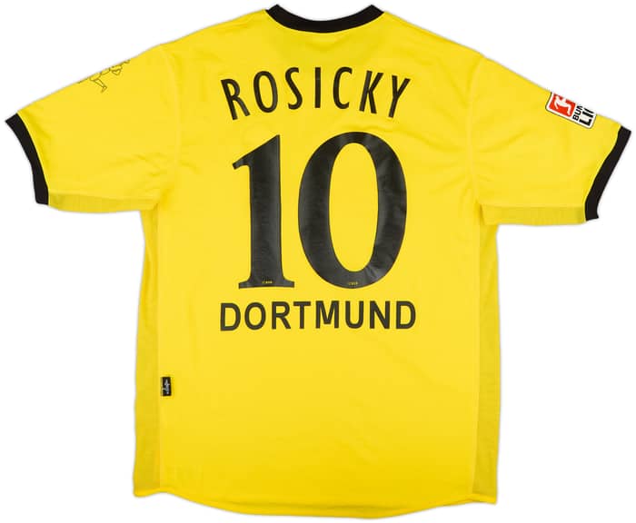 2003-04 Borussia Dortmund Home Shirt Rosicky #10 - 6/10 - (L)