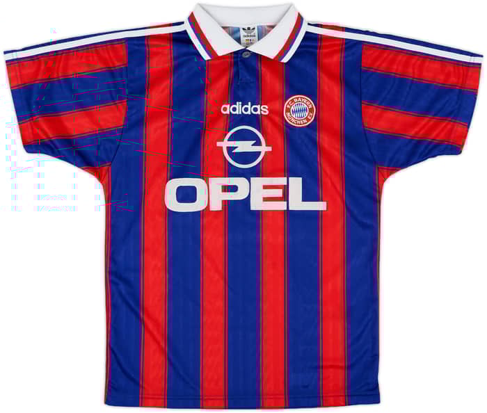 1995-97 Bayern Munich Home Shirt Klinsmann #18 - 7/10 - (S)
