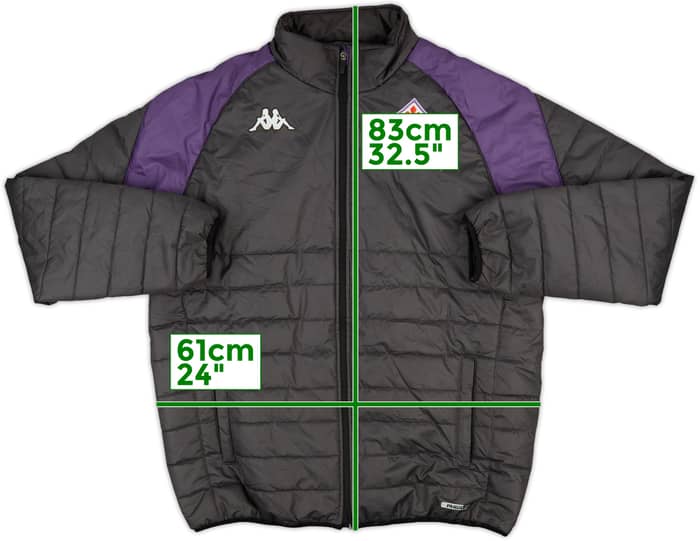 2023-24 Fiorentina Kappa Padded Jacket - 8/10 - (XL)