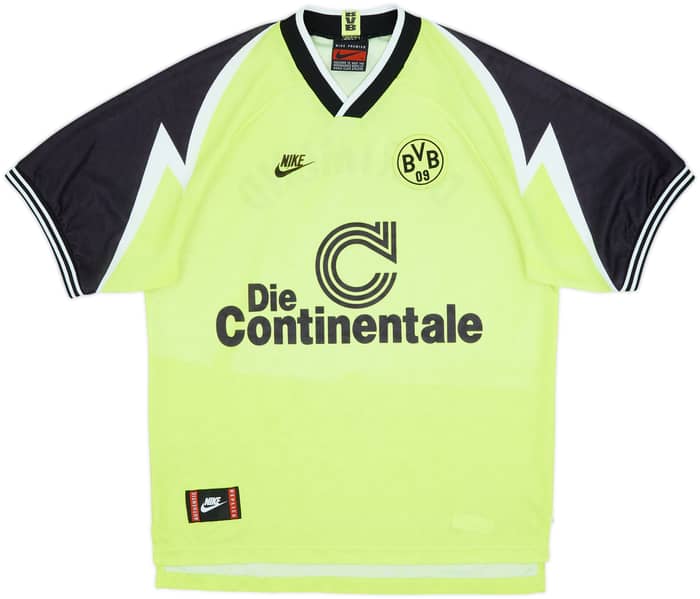 1995-96 Borussia Dortmund Home Shirt - 8/10 - (L)