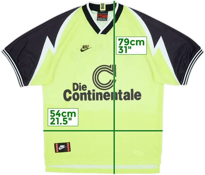 1995-96 Borussia Dortmund Home Shirt - 8/10 - (L)