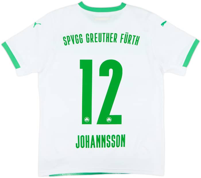 2020-21 Greuther Furth Home Shirt Johannsson #12 - 9/10 - (S)