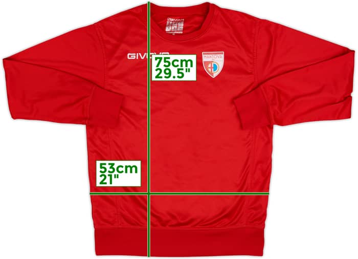 2021-22 AC Mantova Givova Sweat Top - 8/10 - (XL)