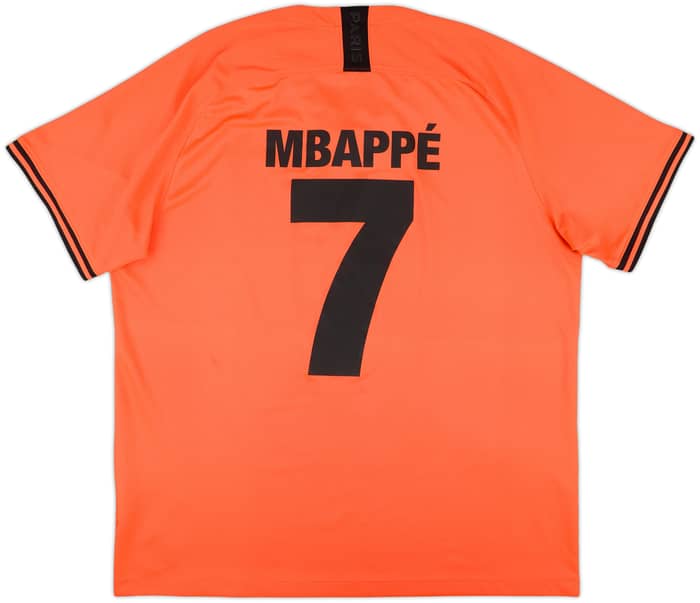 2019-20 Paris Saint-Germain Away Shirt Mbappe #7 - 6/10 - (XL)