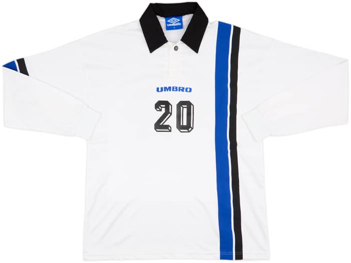 1990s Umbro Template L/S Shirt Spina #20 - 9/10 - (XL)