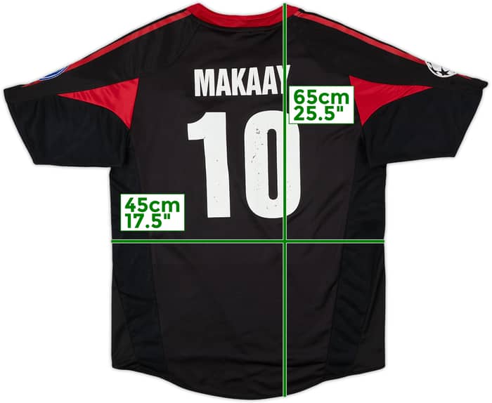 2004-05 Bayern Munich Third Shirt Makaay #10 - 5/10 - (XL.Boys)