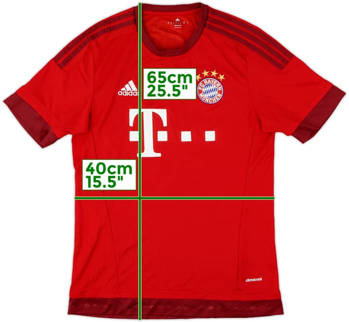 2015-16 Bayern Munich Home Shirt - 5/10 - (M)