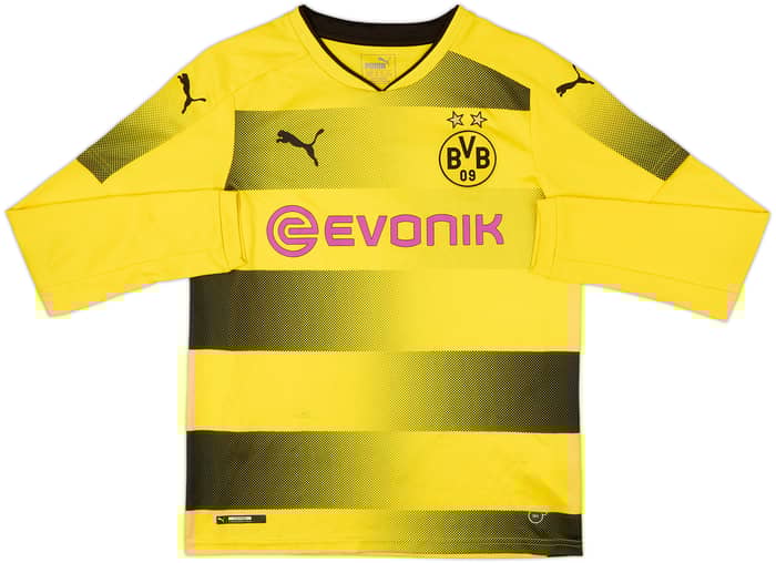 2017-18 Borussia Dortmund Home L/S Shirt Reus #11 - 7/10 - (L.Boys)