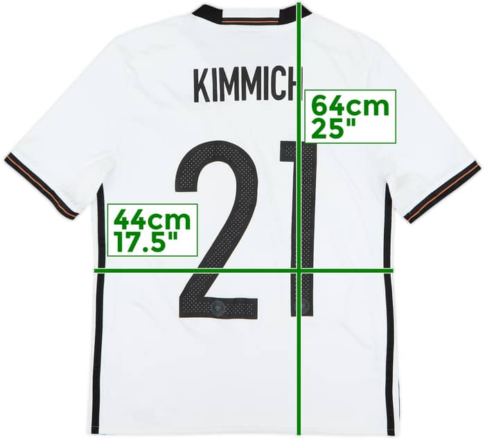 2015-16 Germany Home Shirt Kimmich #21 - 7/10 - (L.Boys)