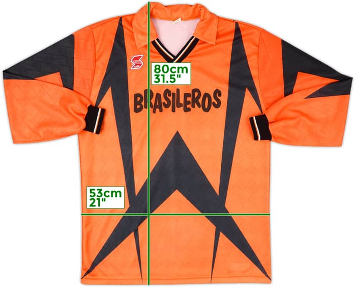 1990s ABM Template L/S Shirt #8 - 9/10 - (XL)