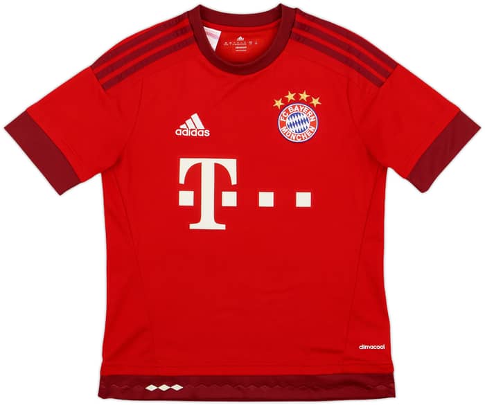 2015-16 Bayern Munich Home Shirt Robben #10 - 8/10 - (L.Boys)