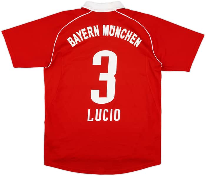 2005-06 Bayern Munich Home Shirt Lucio #3 - 8/10 - (XL.Boys)