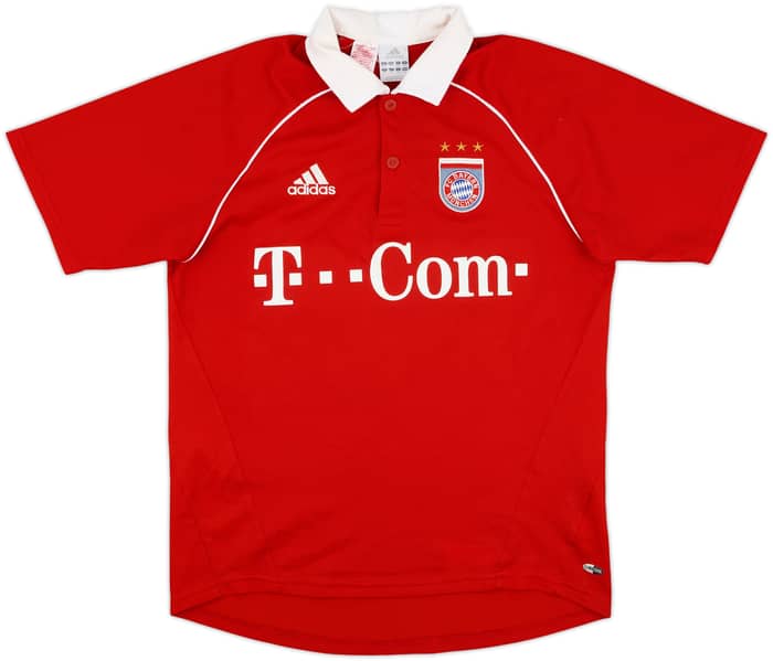 2005-06 Bayern Munich Home Shirt Lucio #3 - 8/10 - (XL.Boys)