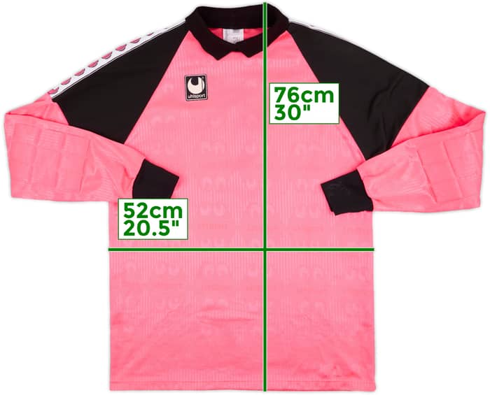 1990s Uhlsport Template GK Shirt #1 - 9/10 - (L)