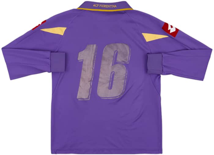 2010-11 Fiorentina Home L/S Shirt - 4/10 - (S)