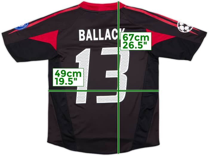 2004-05 Bayern Munich Third Shirt Ballack #13 - 8/10 - (L.Boys)