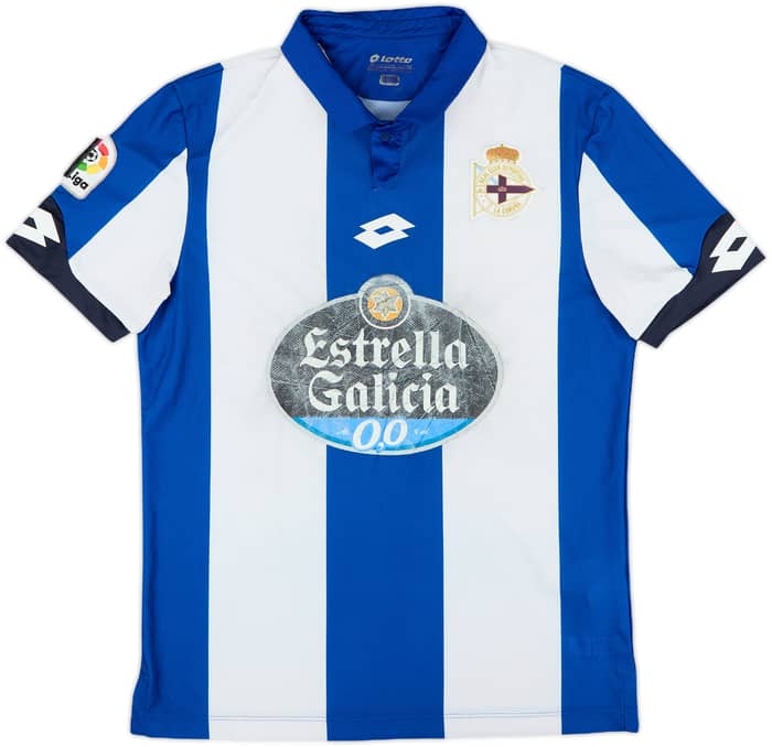 2016-17 Deportivo de La Coruna Home Shirt - 5/10 - (M)