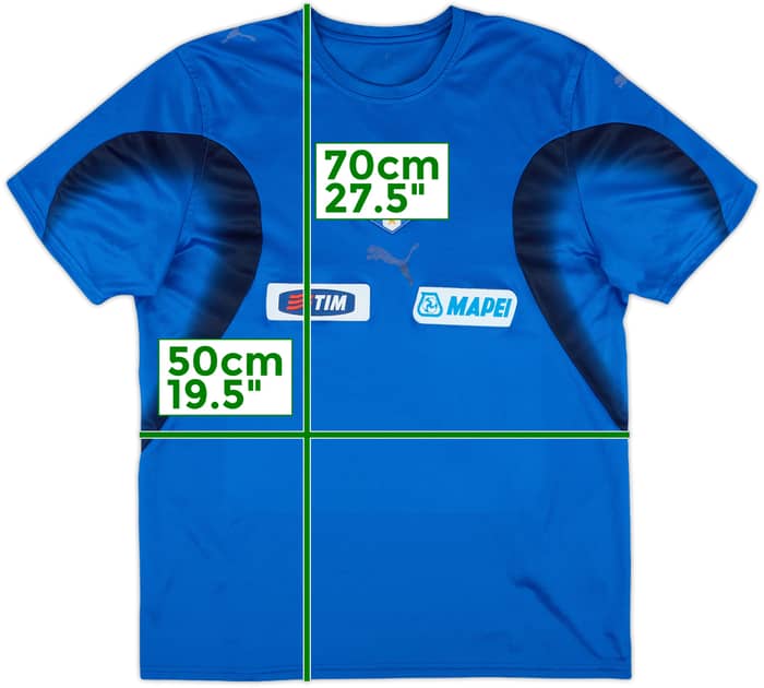 2006-07 Italy Puma Training Shirt - 5/10 - (M)