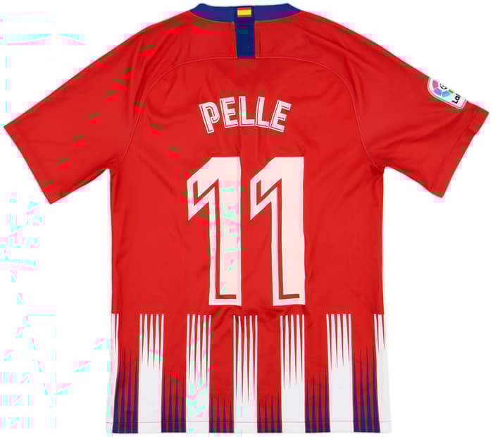 2018-19 Atletico Madrid Home Shirt Pelle #11 - 7/10 - (S)