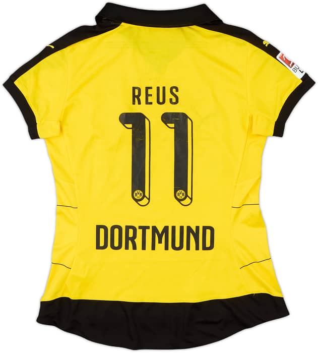 2015-16 Borussia Dortmund Home Shirt Reus #11 - 7/10 - (Women's S)
