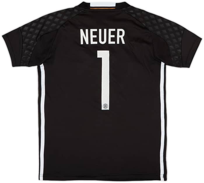 2015-16 Germany S/S GK Shirt Neuer #1 - 5/10 - (S.Boys)