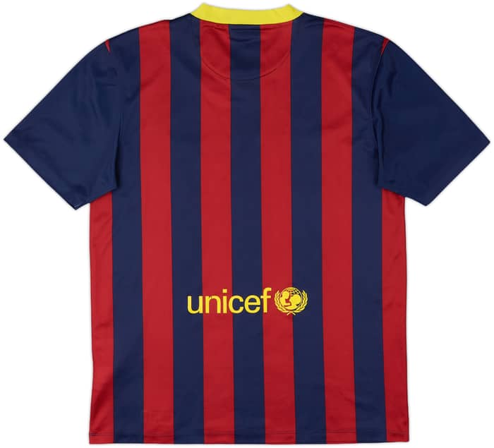 2013-14 Barcelona Basic Home Shirt - 4/10 - (M)